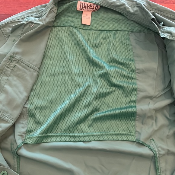 Mens Medium Duluth Longsleeve Button down shirt gusseted and backpanel vent - Picture 3 of 10